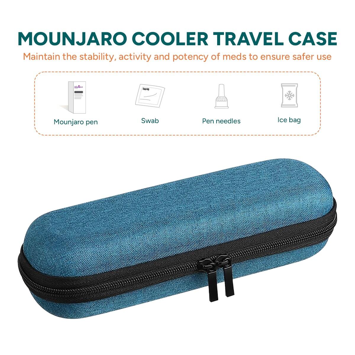 Mounjaro & Wegovy Travel Case UK | Insulated GLP-1 Pen Cooler GLP Travel Case Mounjaro & Wegovy Travel Case UK | Insulated GLP-1 Pen Cooler GLP Travel Case